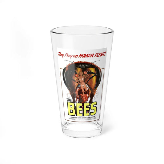 THE BEES 1976 Movie Poster - Pint Glass 16oz-16oz-Go Mug Yourself