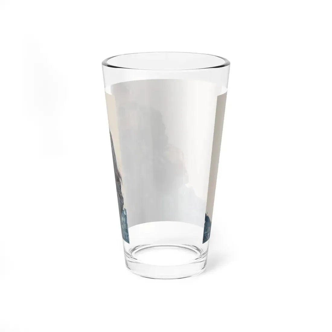 The Beggar on the Dublin Bridge, Saturday Evening Post story illustration (Magazine Illustration) Pint Glass 16oz - Go Mug Yourself