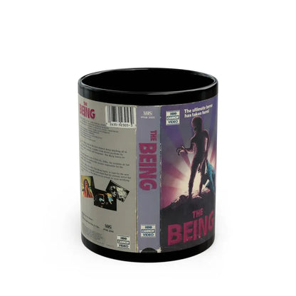 THE BEING HBO CANNON VIDEO (VHS COVER) - Black Coffee Mug 11oz - Go Mug Yourself