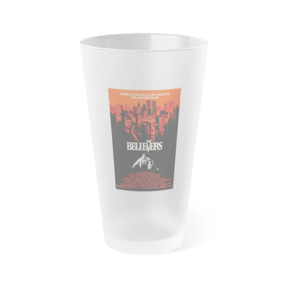 THE BELIEVERS 1987 Movie Poster - Frosted Pint Glass 16oz-Go Mug Yourself