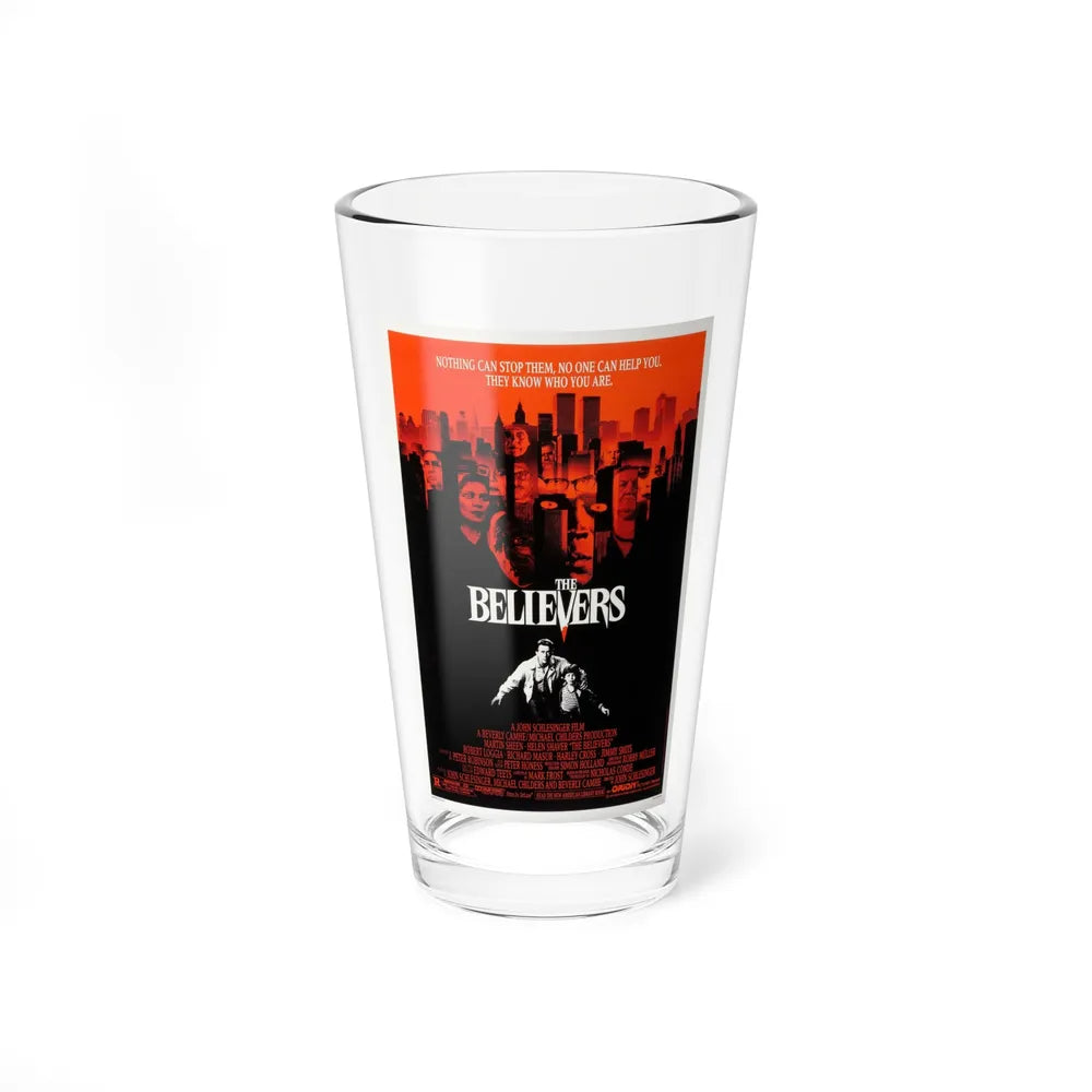 THE BELIEVERS 1987 Movie Poster - Pint Glass 16oz-16oz-Go Mug Yourself