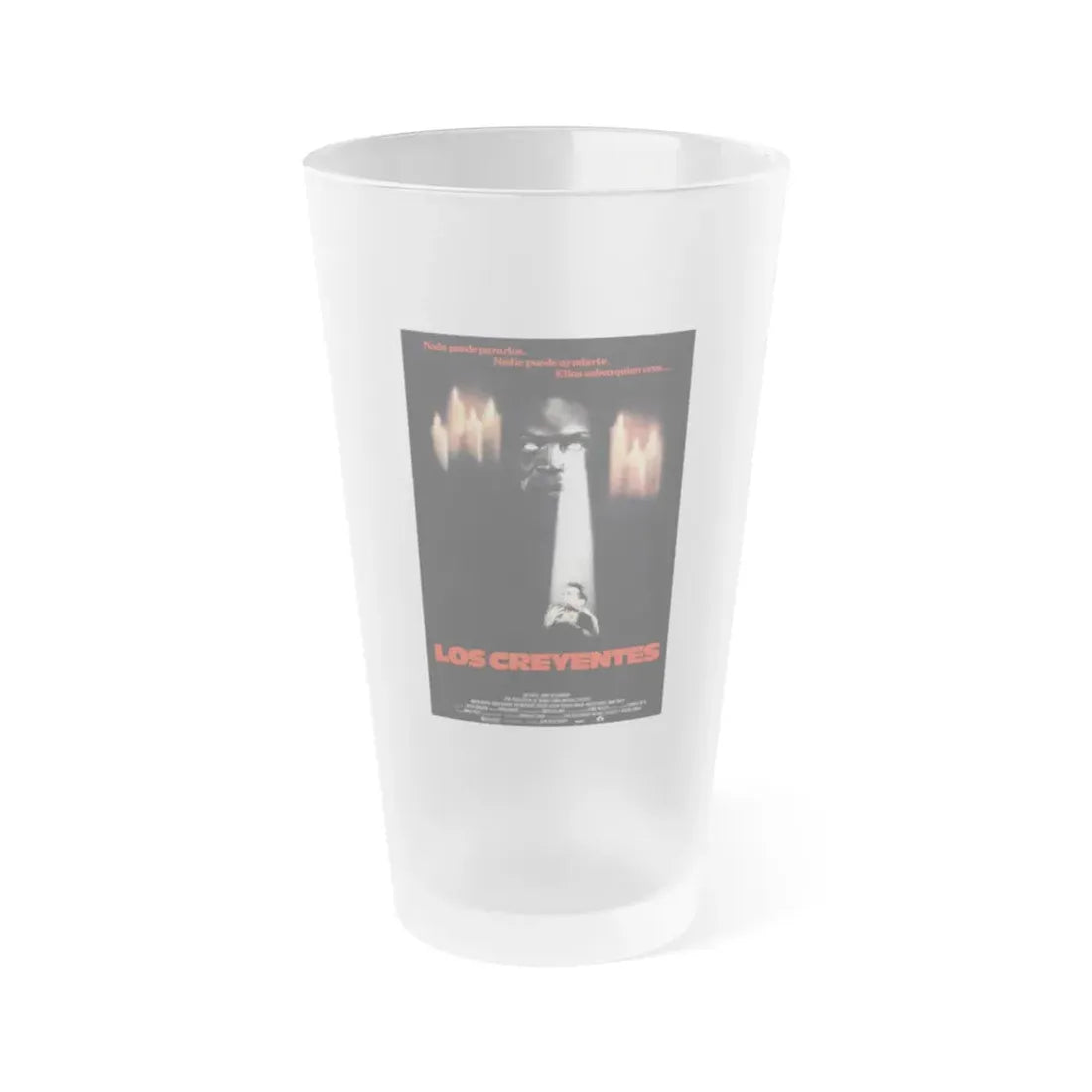 THE BELIEVERS (2) 1987 Movie Poster - Frosted Pint Glass 16oz Default Title - Go Mug Yourself