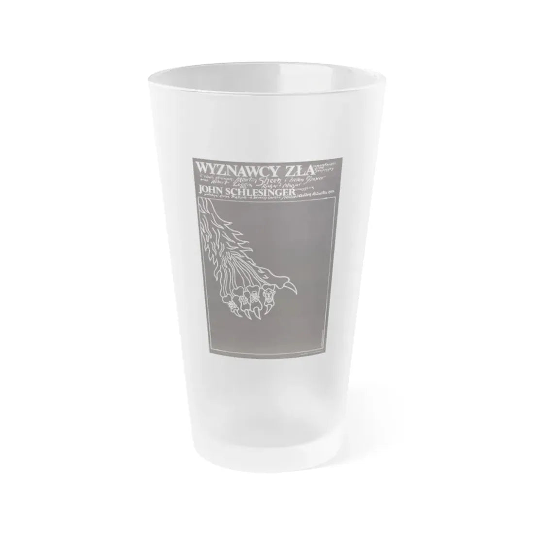THE BELIEVERS (POLISH) 1987 Movie Poster - Frosted Pint Glass 16oz Default Title - Go Mug Yourself