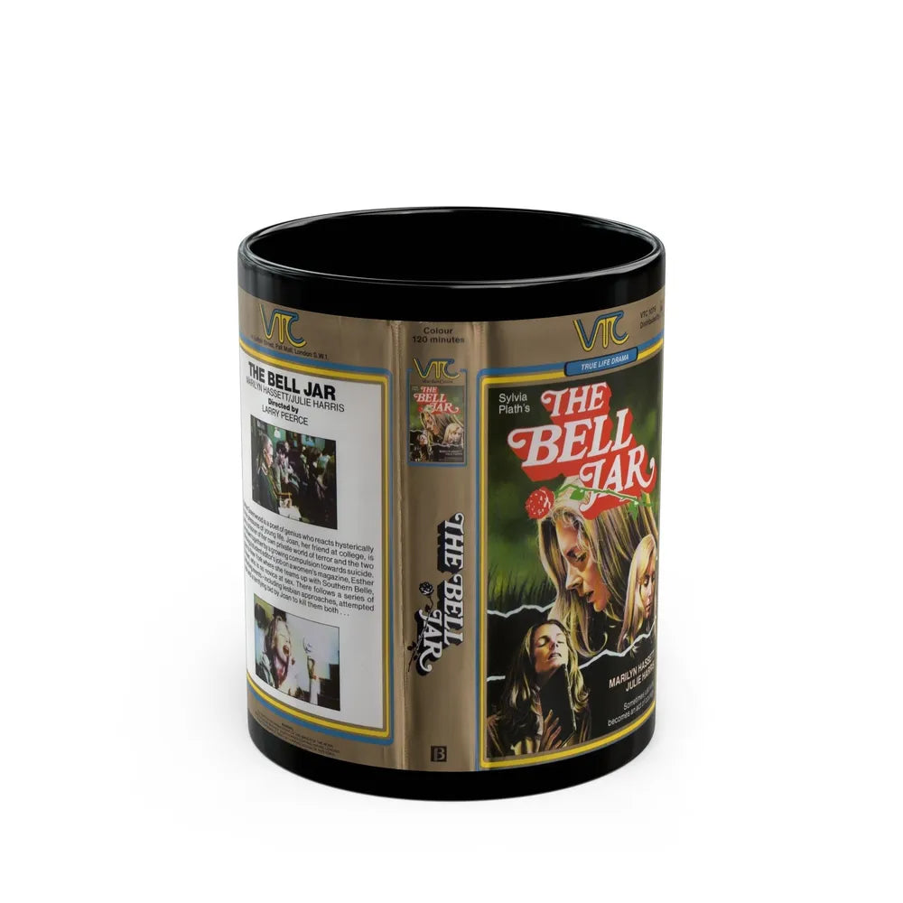 THE BELL JAR (VHS COVER) - Black Coffee Mug-11oz-Go Mug Yourself