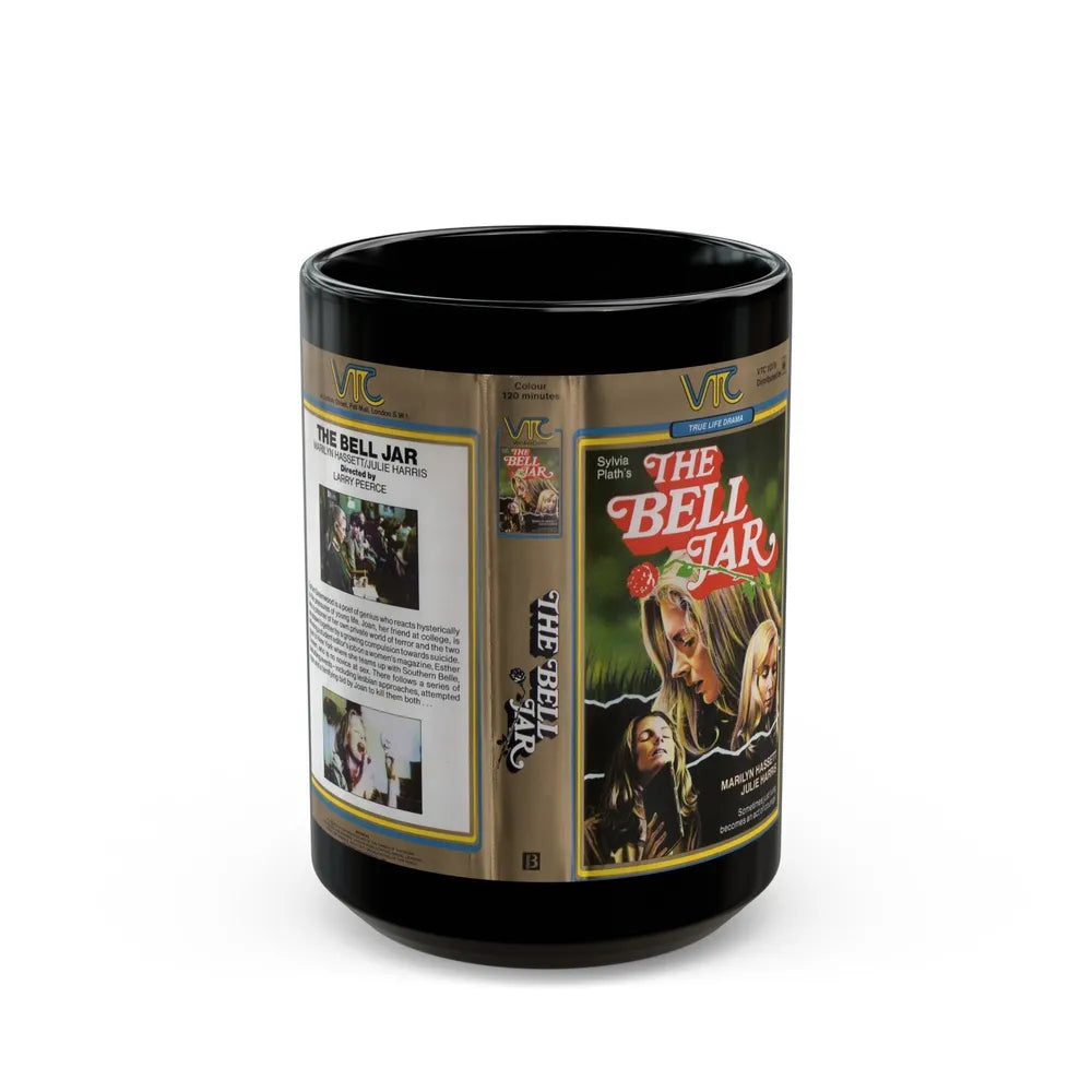 THE BELL JAR (VHS COVER) - Black Coffee Mug-15oz-Go Mug Yourself