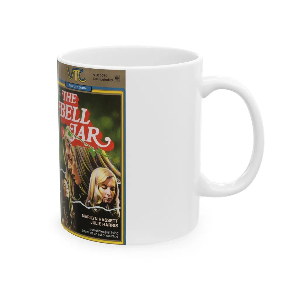 THE BELL JAR (VHS COVER) - White Coffee Mug-Go Mug Yourself