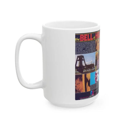 THE BELL OF HELL THRILLER (VHS COVER) - White Coffee Mug - Go Mug Yourself