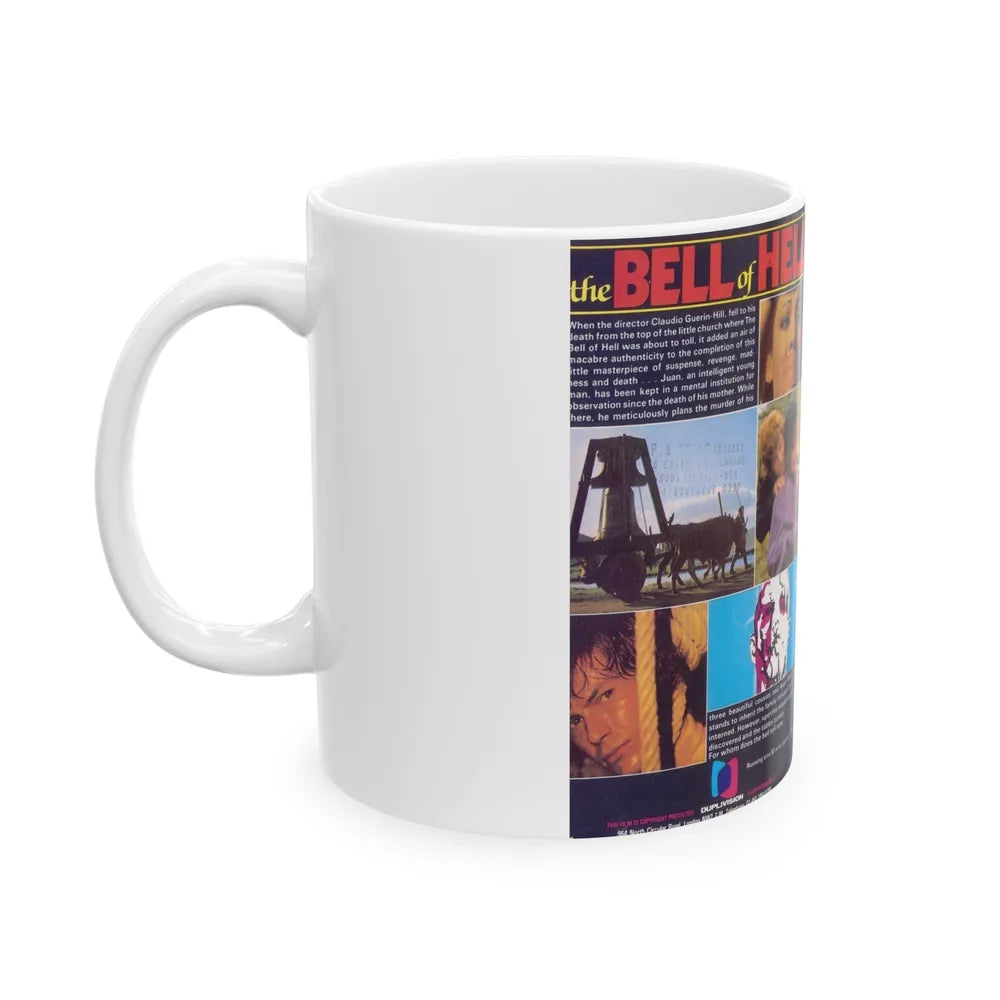 THE BELL OF HELL (VHS COVER) - White Coffee Mug-Go Mug Yourself