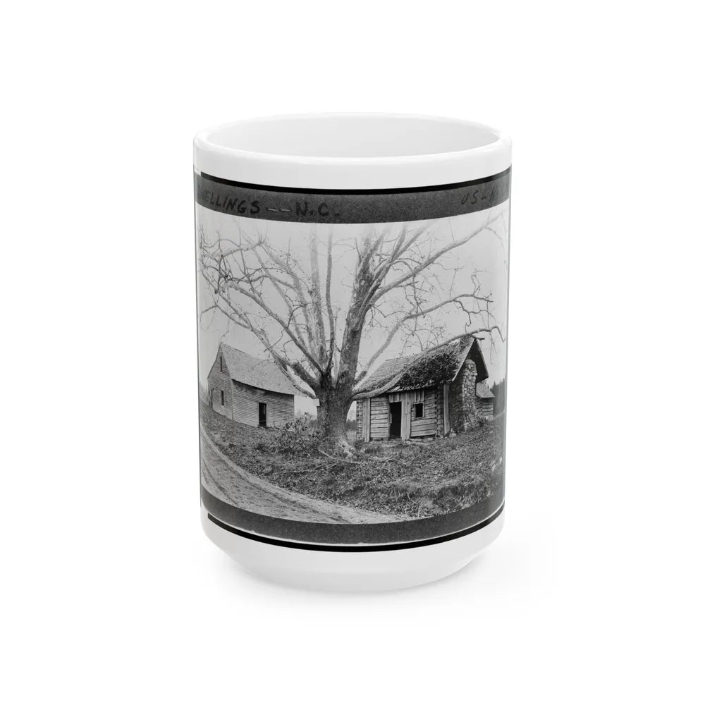 The Bennett Place, North Carolina (U.S. Civil War) White Coffee Mug-15oz-Go Mug Yourself