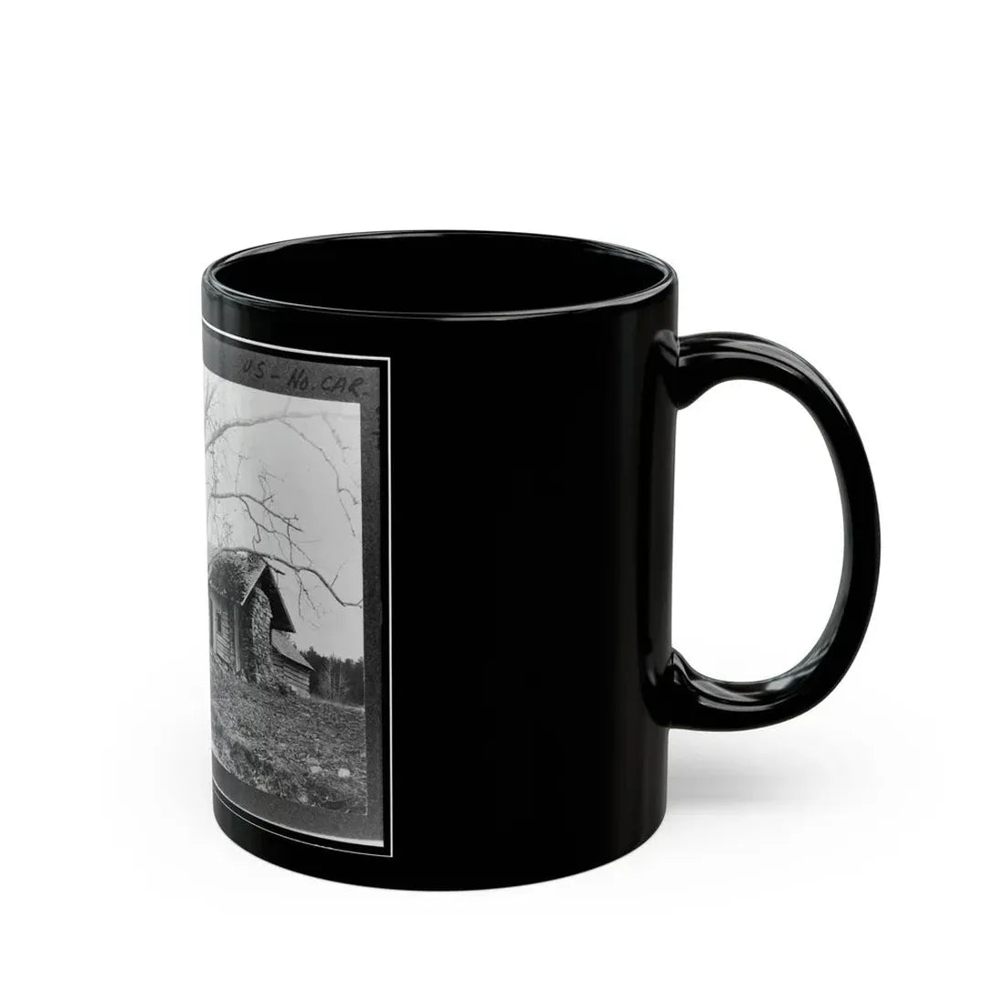 The Bennett Place, North Carolina (U.S. Civil War) Black Coffee Mug - Go Mug Yourself