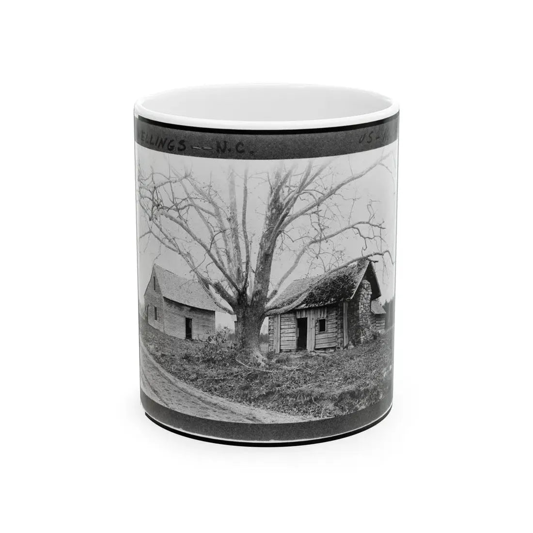 The Bennett Place, North Carolina (U.S. Civil War) White Coffee Mug 11oz - Go Mug Yourself