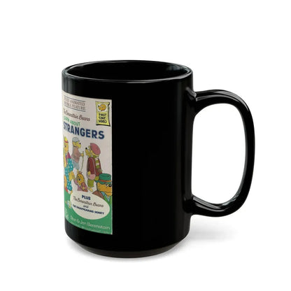 THE BERENSTAIN BEARS LEARN ABOUT STRANGERS (VHS COVER) - Black Coffee Mug - Go Mug Yourself