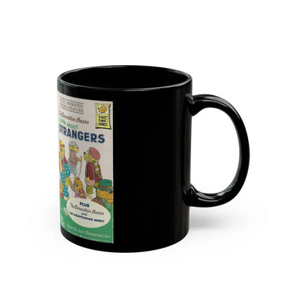 THE BERENSTAIN BEARS LEARN ABOUT STRANGERS (VHS COVER) - Black Coffee Mug - Go Mug Yourself