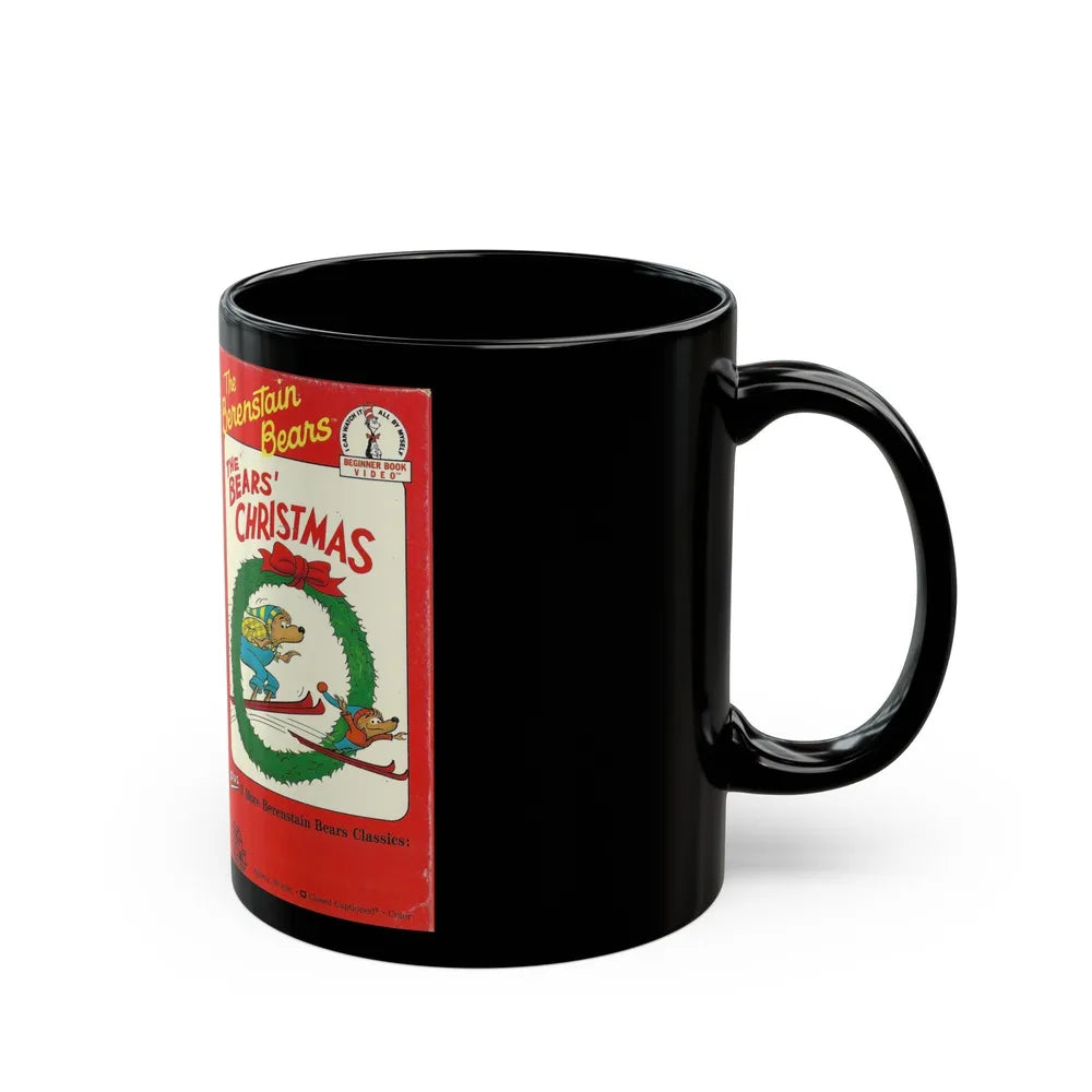 THE BERENSTAIN BEARS THE BEARS CHRISTMAS (VHS COVER) - Black Coffee Mug-Go Mug Yourself