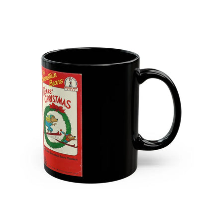 THE BERENSTAIN BEARS THE BEARS CHRISTMAS (VHS COVER) - Black Coffee Mug-Go Mug Yourself