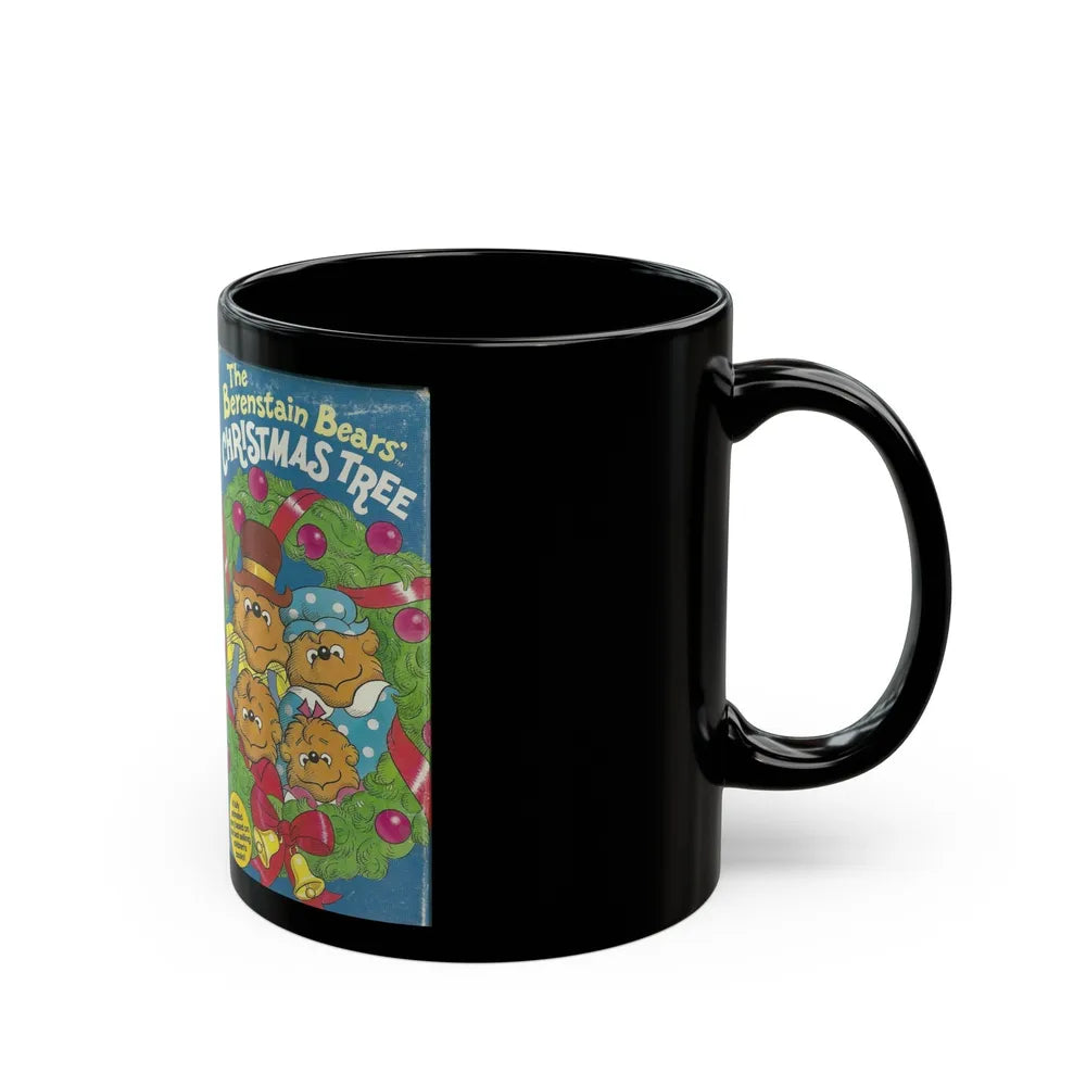 THE BERENSTAIN0BEARS CHRISTMAS TREE (VHS COVER) - Black Coffee Mug-Go Mug Yourself