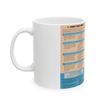 THE BERERNSTAIN BEARS AND THE MESSY ROOM (VHS COVER) - White Coffee Mug - Go Mug Yourself