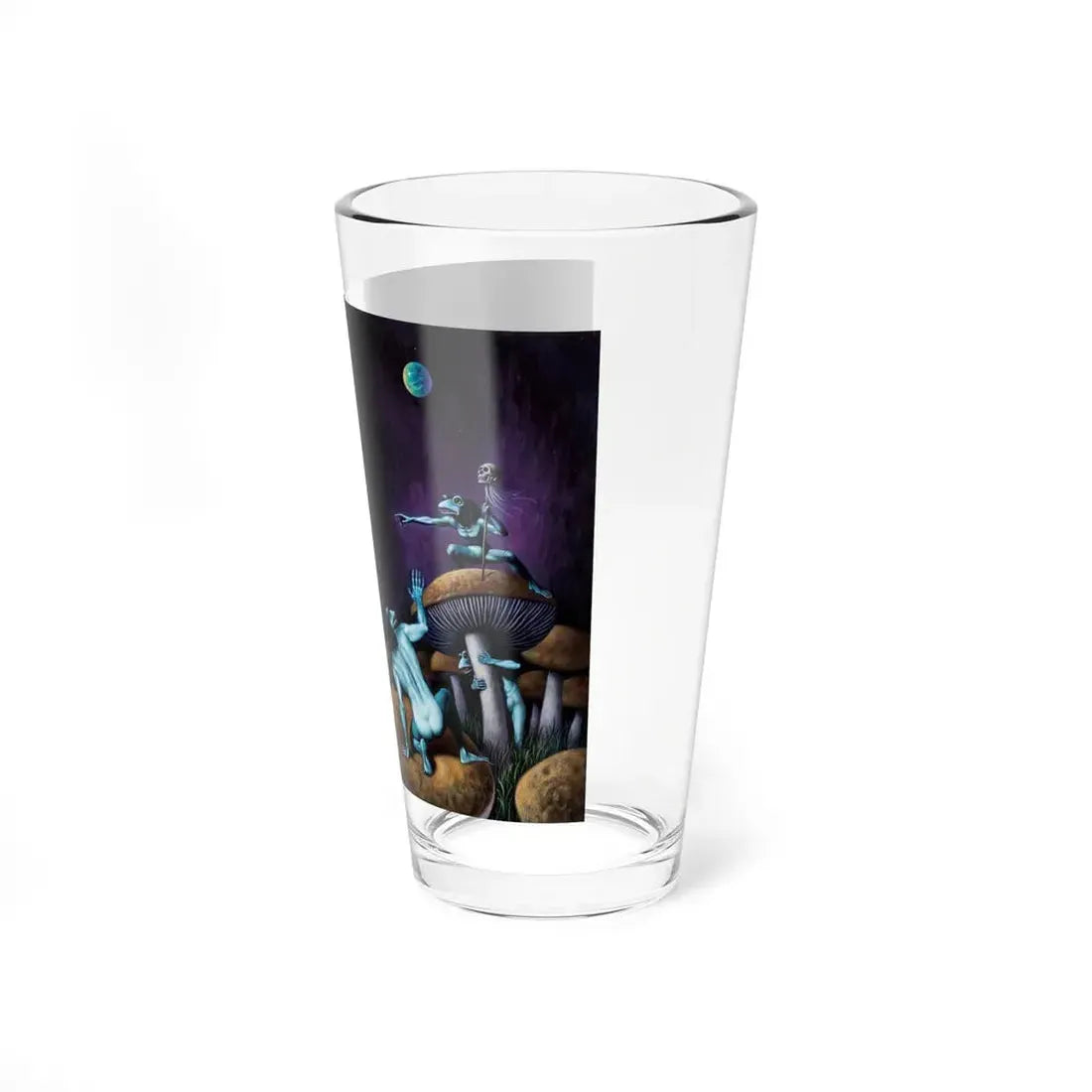 The Best From Fantasy & Science Fiction 20th Century, paperback cover, 1970 - Pint Glass 16oz - Go Mug Yourself