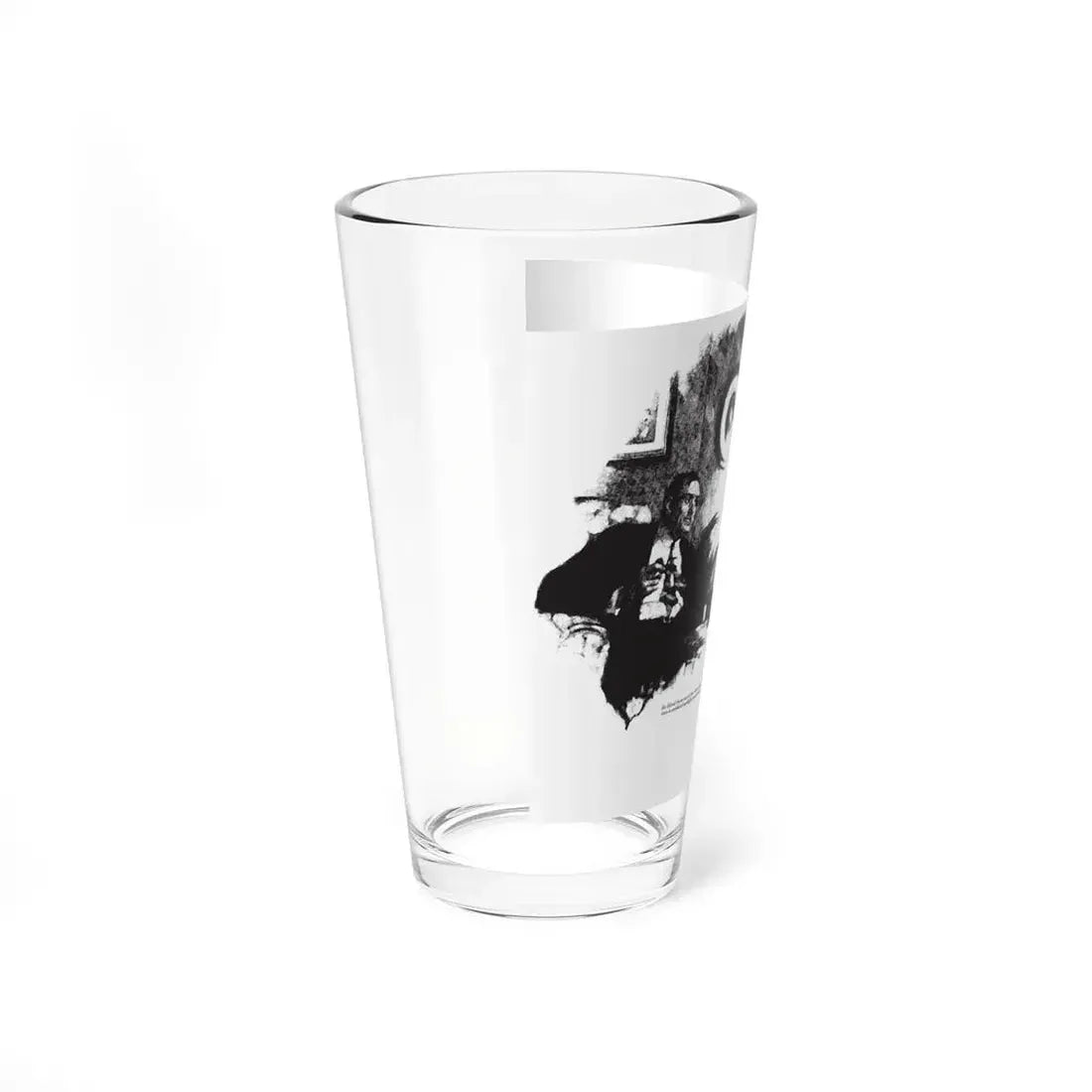 The Best way Out, Collier's, March 31, 1928 (Magazine Illustration) Pint Glass 16oz - Go Mug Yourself