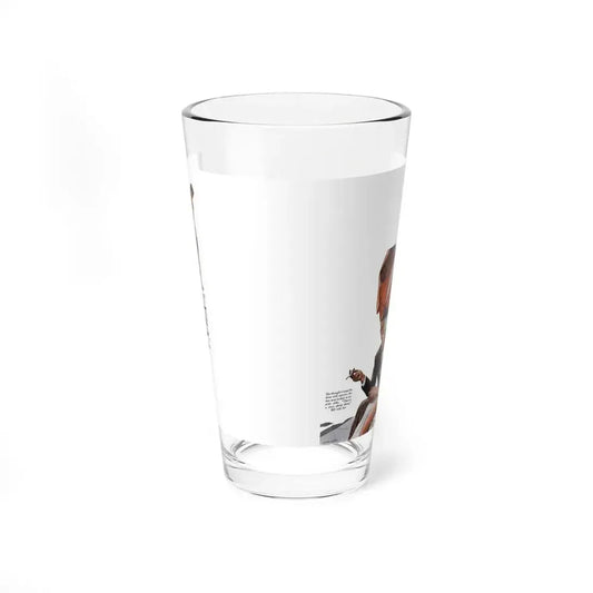 The Better Half, The American Magazine, June 1936 (Magazine Illustration) Pint Glass 16oz 16oz - Go Mug Yourself