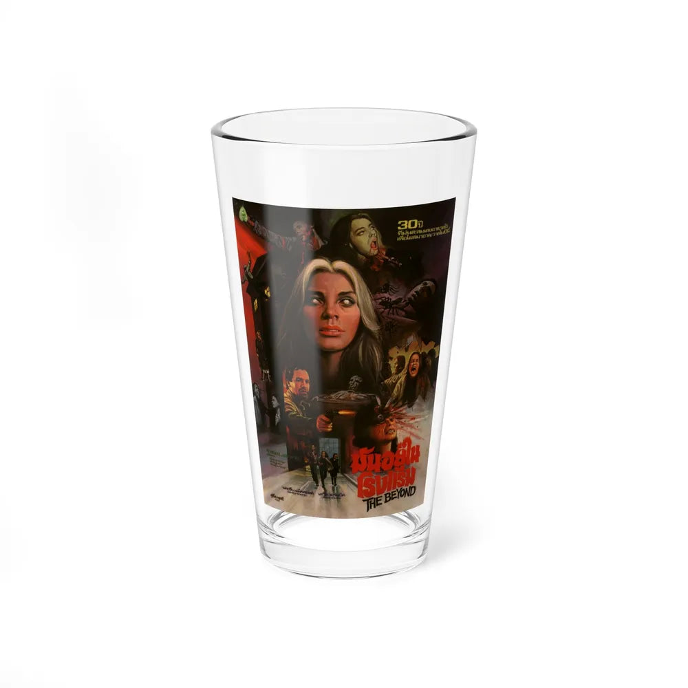 THE BEYOND (ASIAN) 1981 Movie Poster - Pint Glass 16oz-16oz-Go Mug Yourself