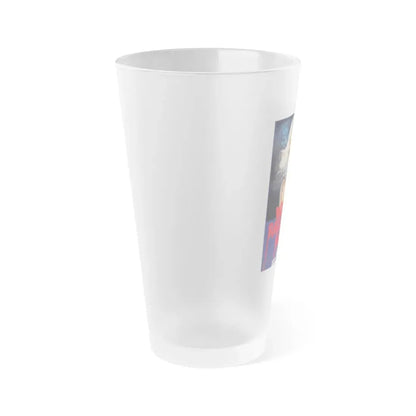 THE BEYOND (DANISH) 1981 Movie Poster - Frosted Pint Glass 16oz - Go Mug Yourself