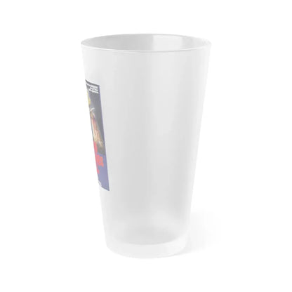 THE BEYOND (DANISH) 1981 Movie Poster - Frosted Pint Glass 16oz - Go Mug Yourself