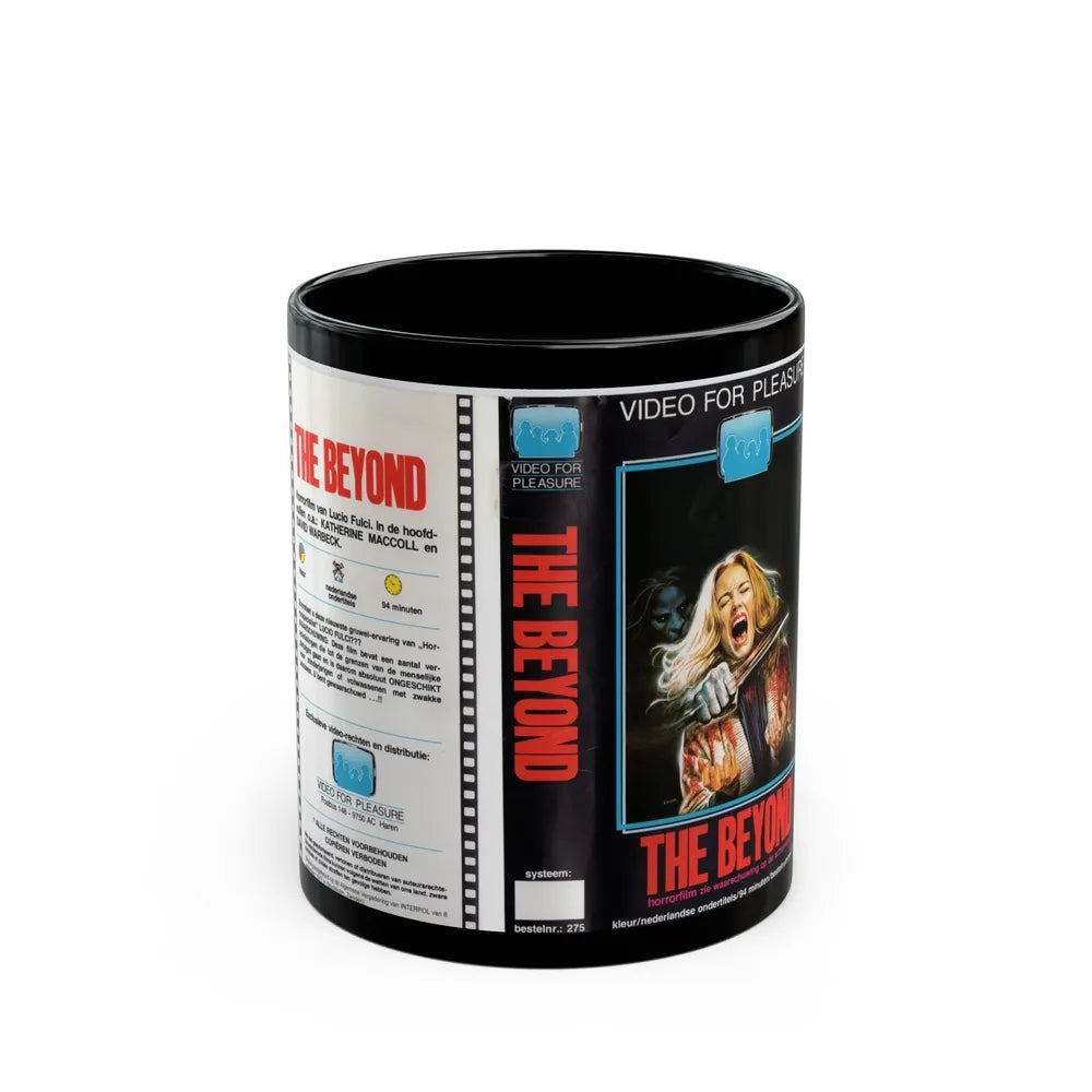 THE BEYOND GERMAN (VHS COVER) - Black Coffee Mug-11oz-Go Mug Yourself