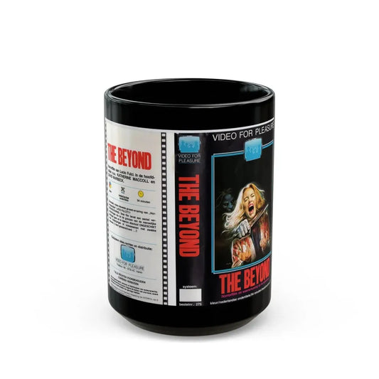 THE BEYOND GERMAN (VHS COVER) - Black Coffee Mug 15oz - Go Mug Yourself