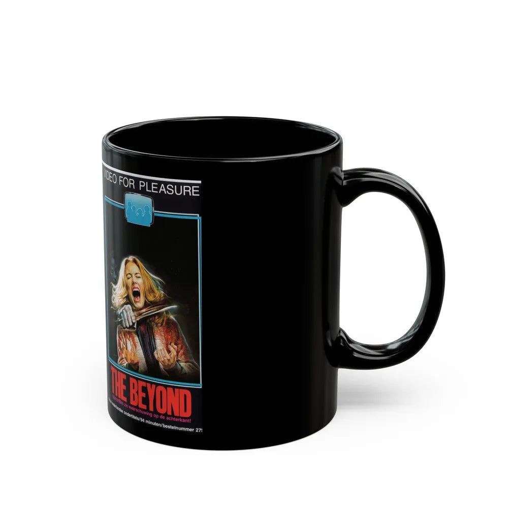 THE BEYOND GERMAN (VHS COVER) - Black Coffee Mug-Go Mug Yourself