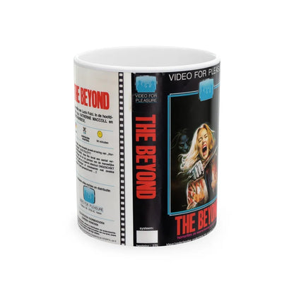 THE BEYOND GERMAN (VHS COVER) - White Coffee Mug-11oz-Go Mug Yourself