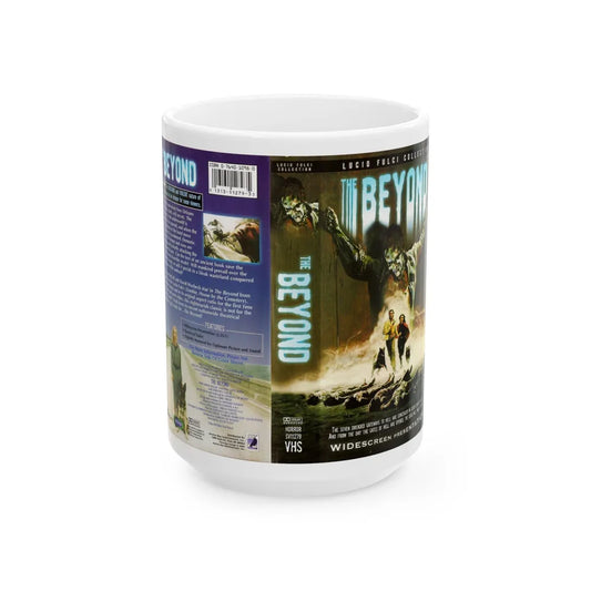 THE BEYOND (VHS COVER) - White Coffee Mug-15oz-Go Mug Yourself