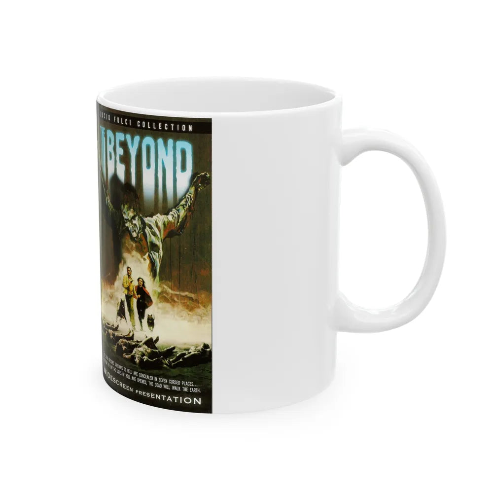 THE BEYOND (VHS COVER) - White Coffee Mug-Go Mug Yourself