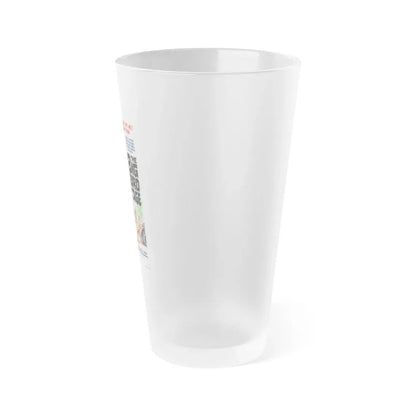 THE BIG BIRD CAGE 1972 Movie Poster - Frosted Pint Glass 16oz - Go Mug Yourself