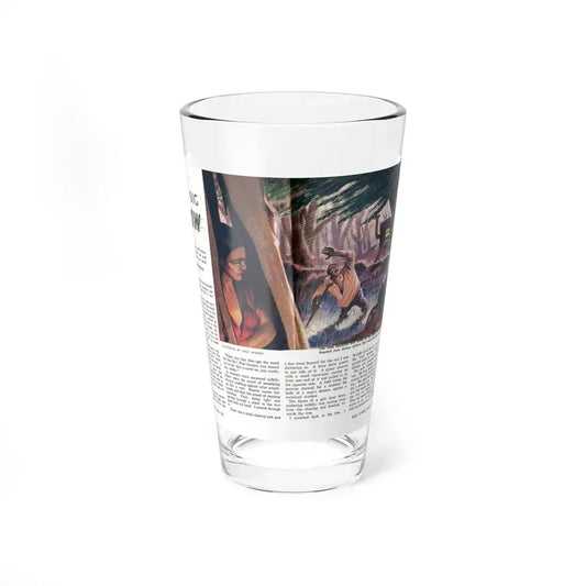 The Big Blow, Man Junior, October 1948 (Magazine Illustration) Pint Glass 16oz 16oz - Go Mug Yourself