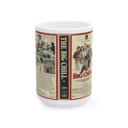 THE BIG CHILL (VHS COVER) - White Coffee Mug 15oz - Go Mug Yourself