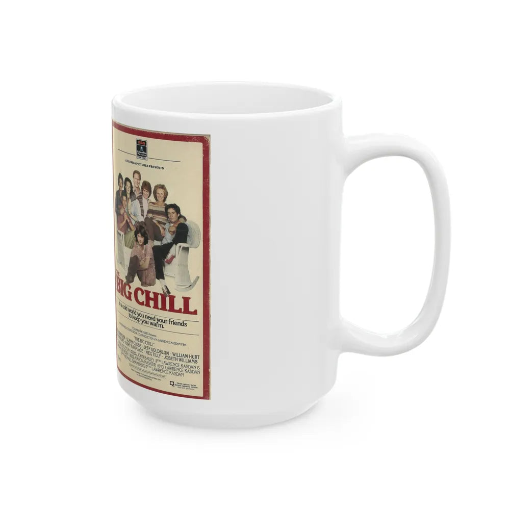 THE BIG CHILL (VHS COVER) - White Coffee Mug-Go Mug Yourself