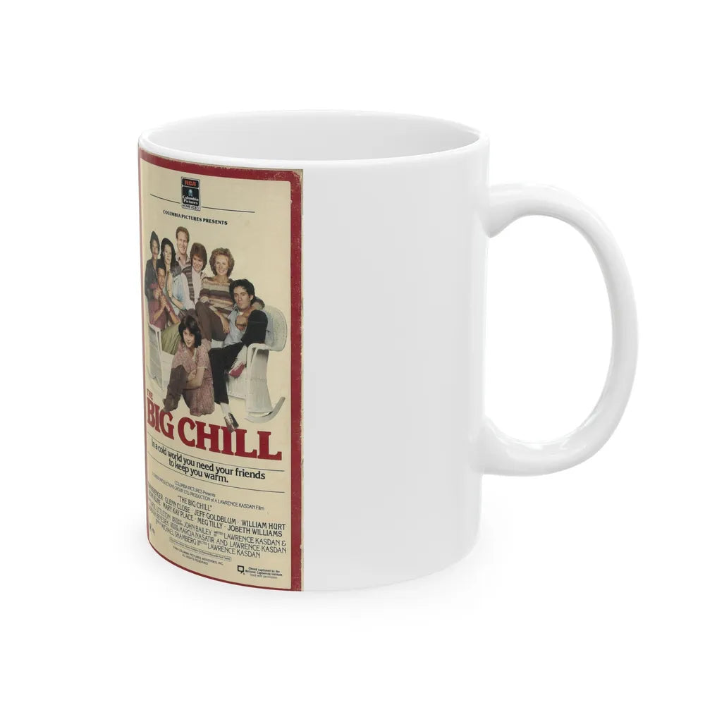 THE BIG CHILL (VHS COVER) - White Coffee Mug-Go Mug Yourself