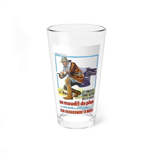 THE BIG GUNDOWN (BELGIAN) 1966 Movie Poster - Pint Glass 16oz 16oz - Go Mug Yourself