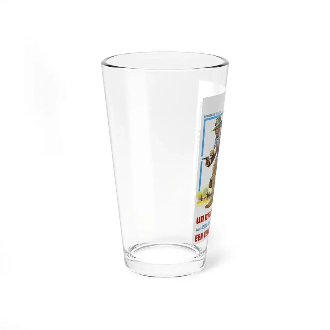 THE BIG GUNDOWN (BELGIAN) 1966 Movie Poster - Pint Glass 16oz - Go Mug Yourself