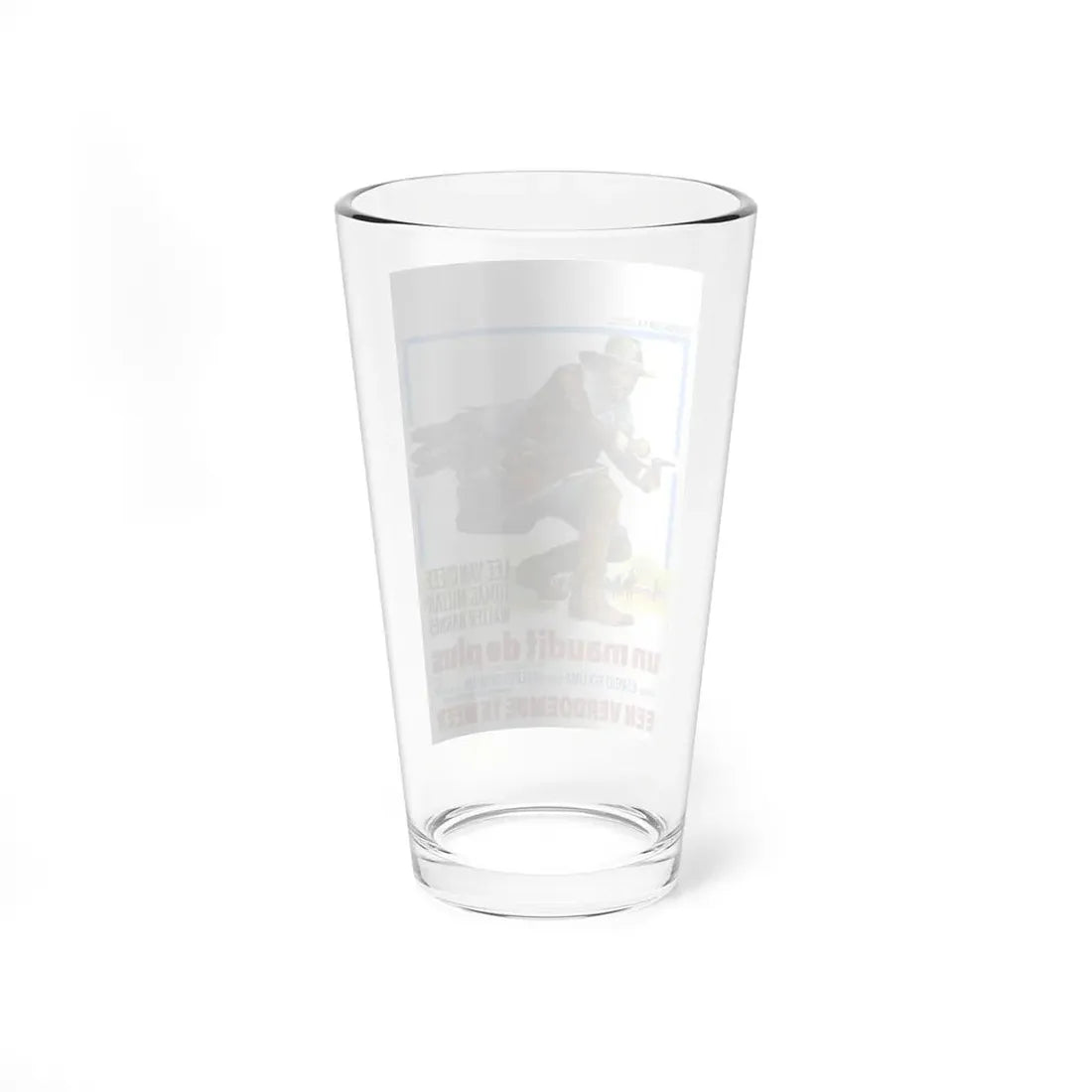 THE BIG GUNDOWN (BELGIAN) 1966 Movie Poster - Pint Glass 16oz - Go Mug Yourself