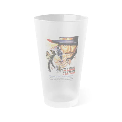 THE BIG GUNDOWN (SPANISH) 1966 Movie Poster - Frosted Pint Glass 16oz Default Title - Go Mug Yourself