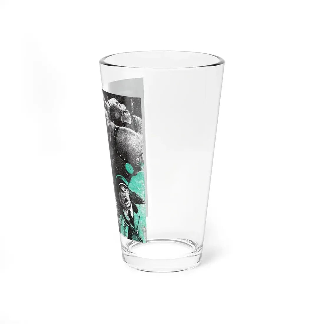 The Big Hitch (2), Blue Book Magazine, February 1948 (Magazine Illustration) Pint Glass 16oz - Go Mug Yourself