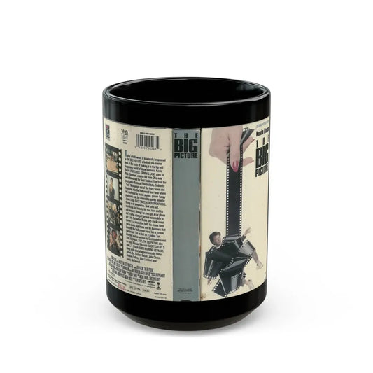 THE BIG PICTURE KEVIN BACON (VHS COVER) - Black Coffee Mug 15oz - Go Mug Yourself