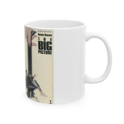 THE BIG PICTURE KEVIN BACON (VHS COVER) - White Coffee Mug - Go Mug Yourself