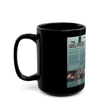 THE BIG PUSH (VHS COVER) - Black Coffee Mug-Go Mug Yourself