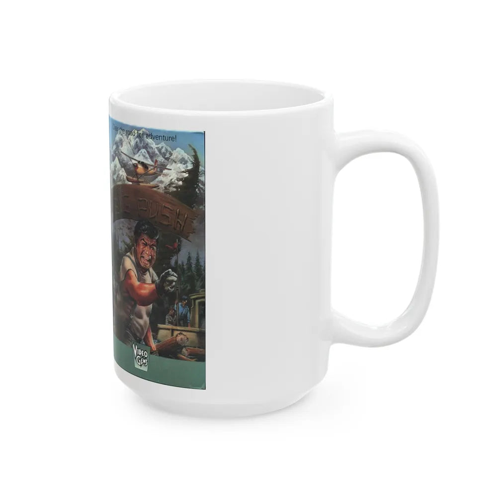 THE BIG PUSH (VHS COVER) - White Coffee Mug-Go Mug Yourself