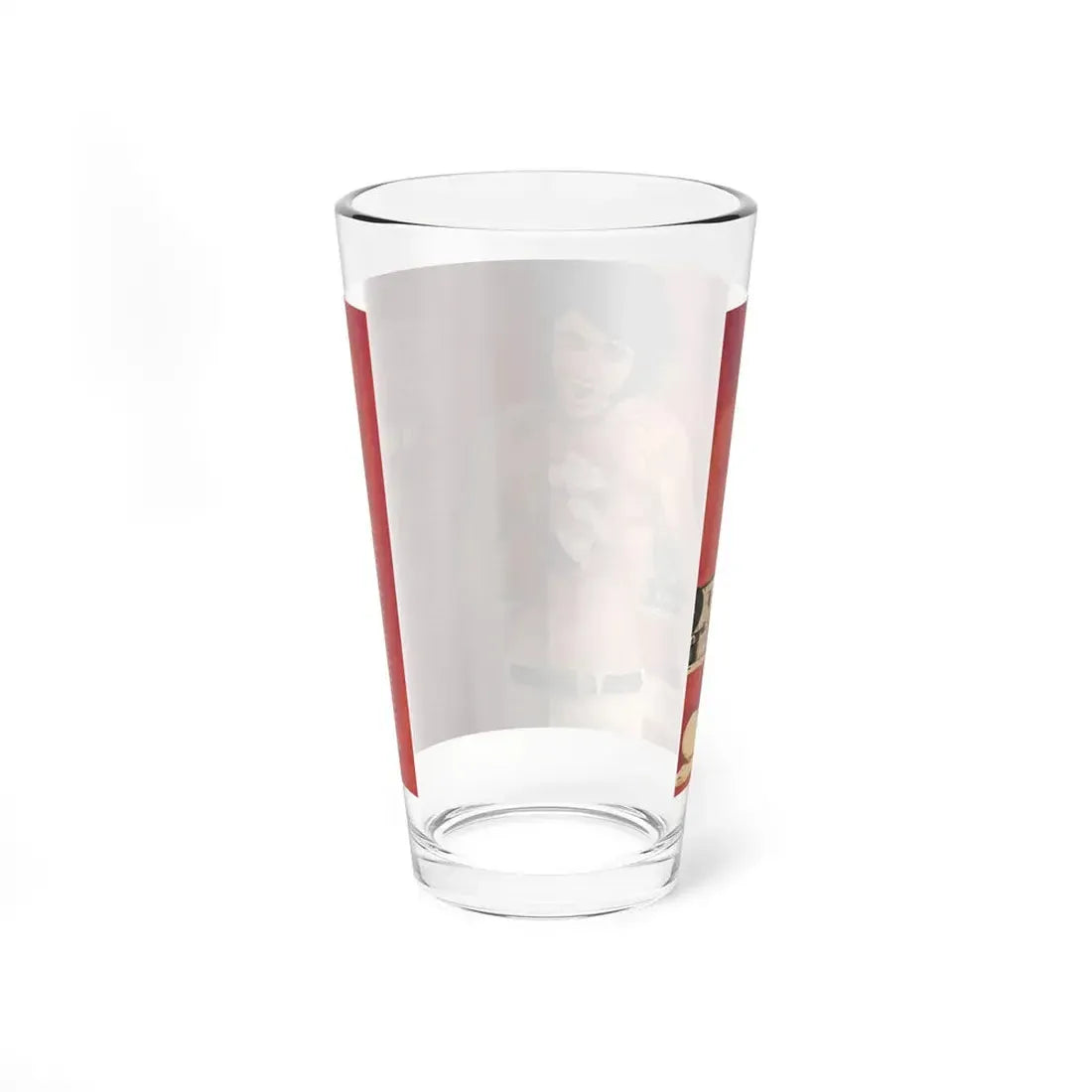 The Big Red Bed, Man magazine, October 1971 (Magazine Illustration) Pint Glass 16oz - Go Mug Yourself