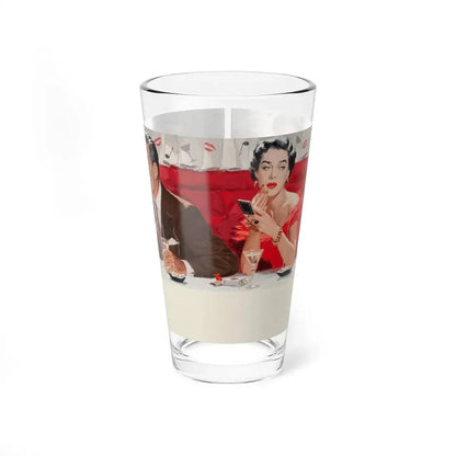 The Bill, story illustration (Magazine Illustration) Pint Glass 16oz 16oz - Go Mug Yourself