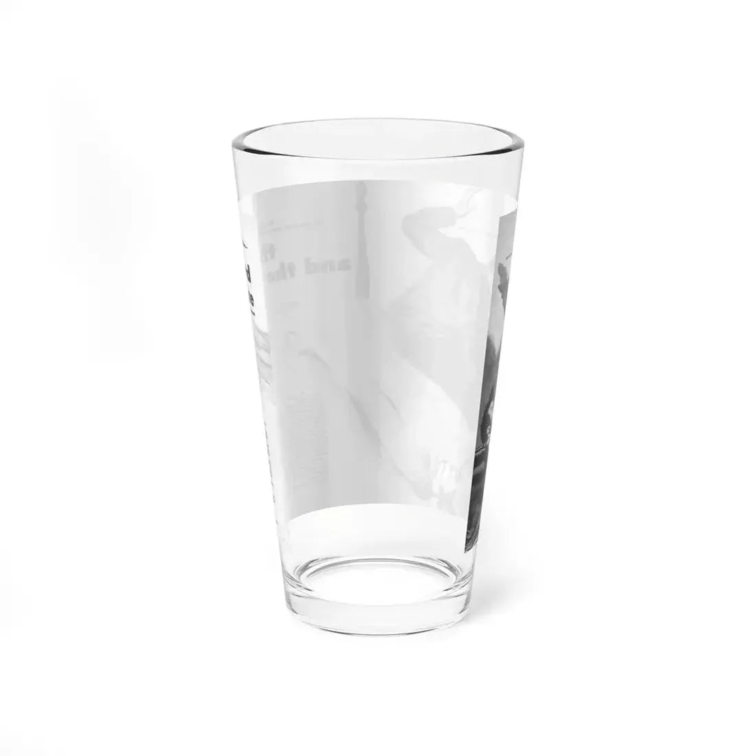 The Bird and the Snake, Adam magazine, November 1959 (Magazine Illustration) Pint Glass 16oz - Go Mug Yourself